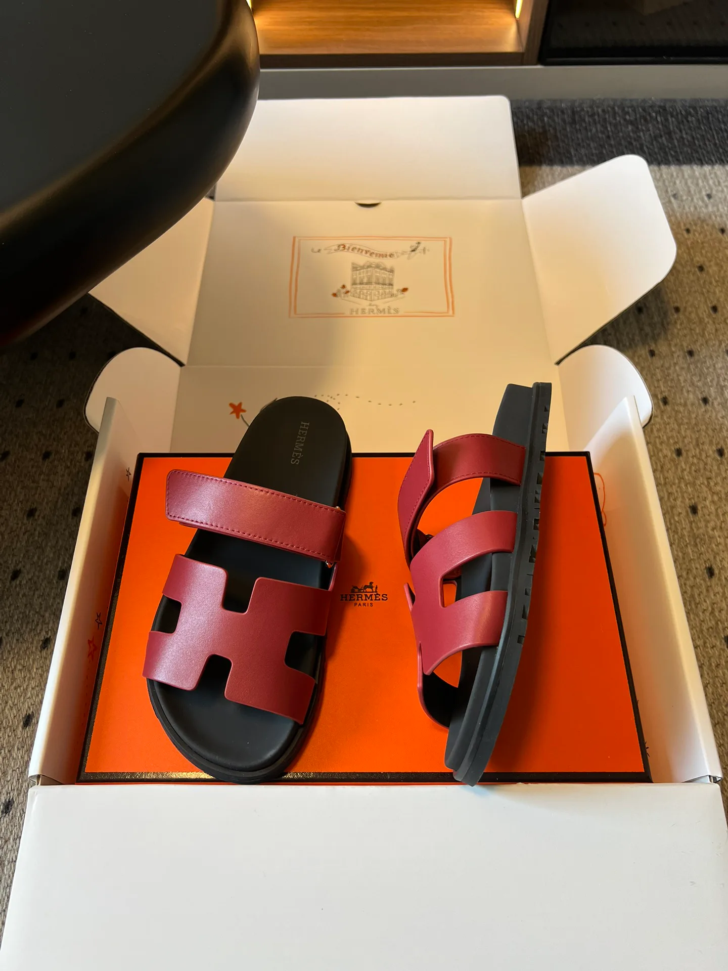 Шлепанцы Женские Hermes 12777631