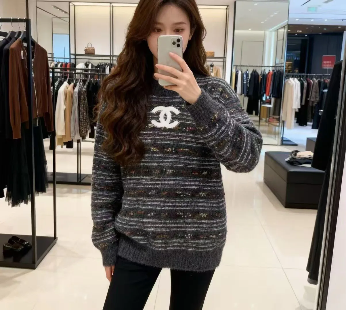 Джемперы И Свитеры Женские Chanel 784598