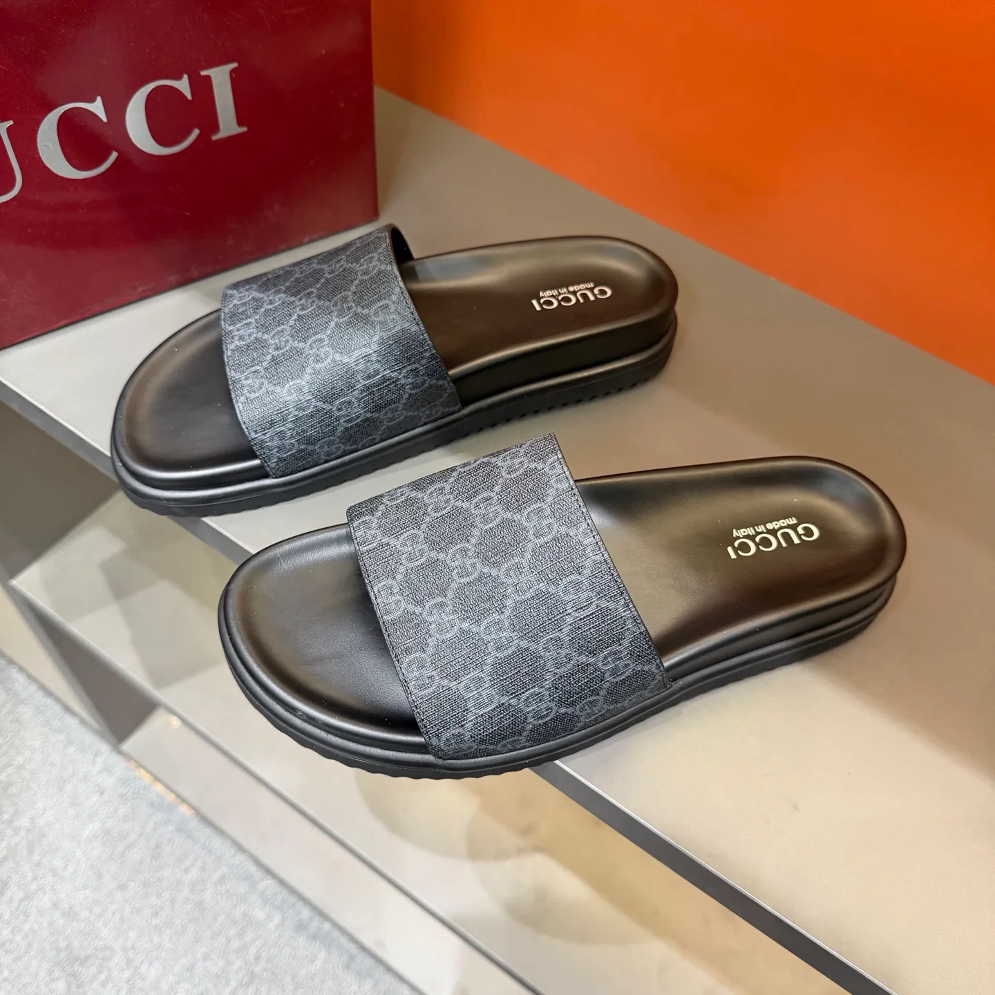 Шлепанцы Мужские Gucci 9737075