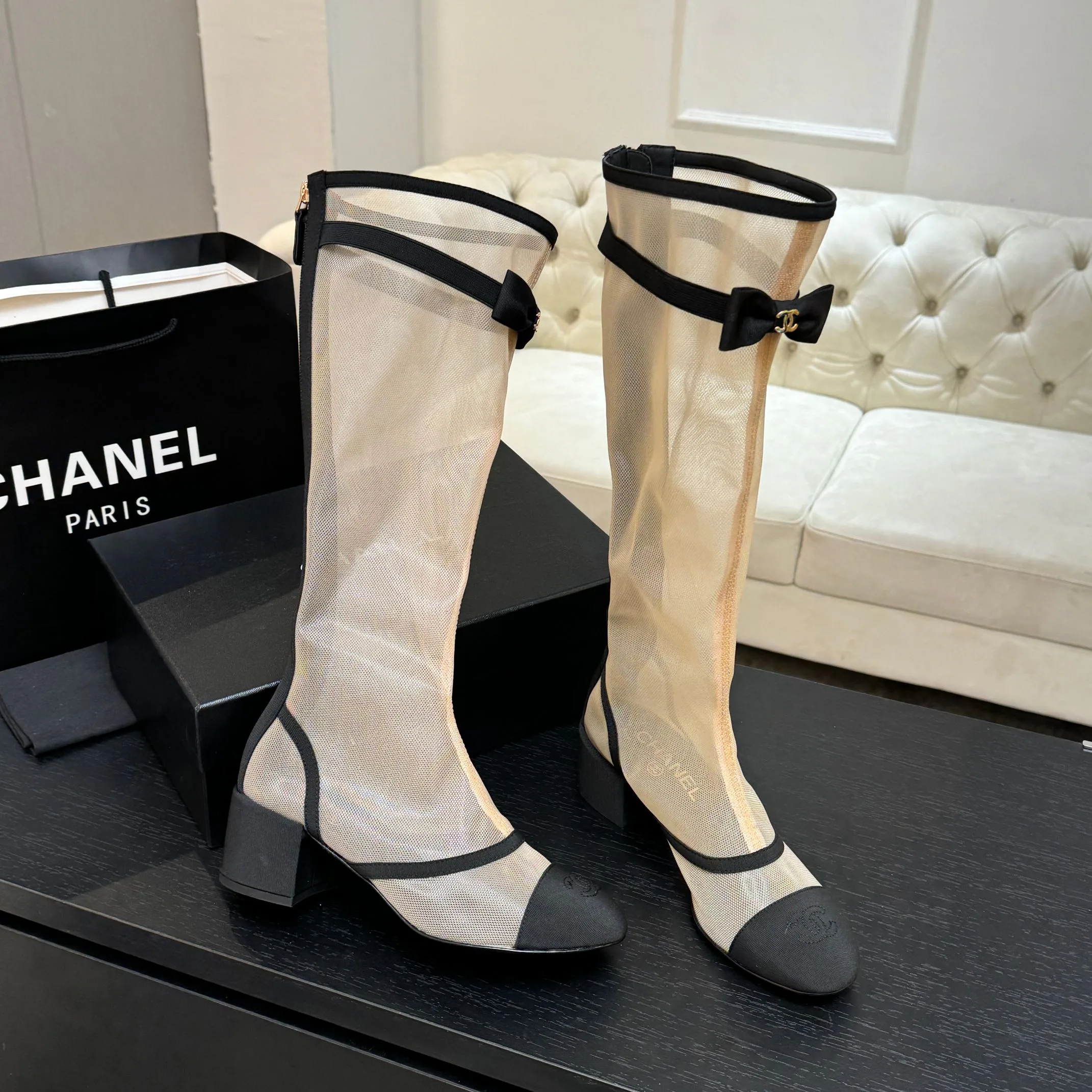 Сапоги Женские Chanel 1262740