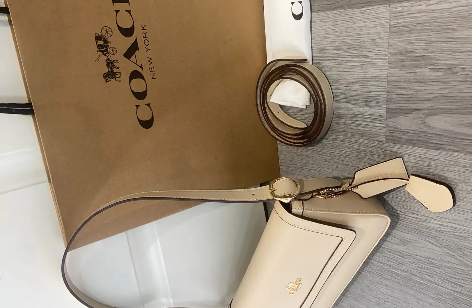 Сумки На Ремне Женские Coach 818647