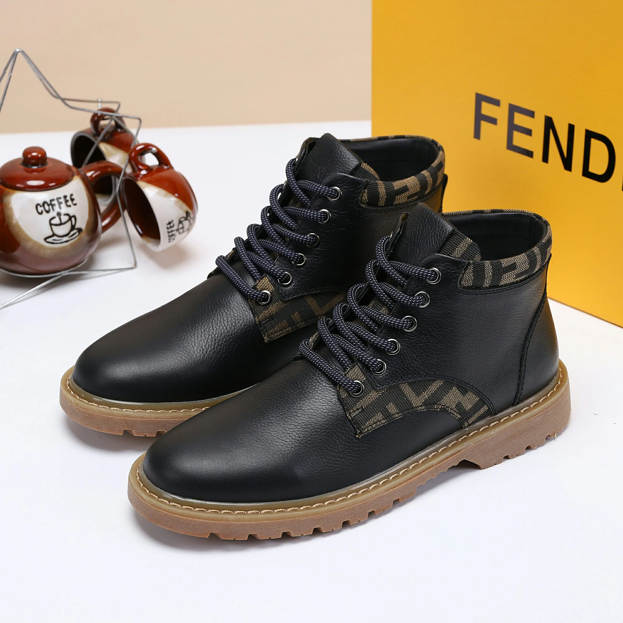Ботинки Мужские Fendi 1062403