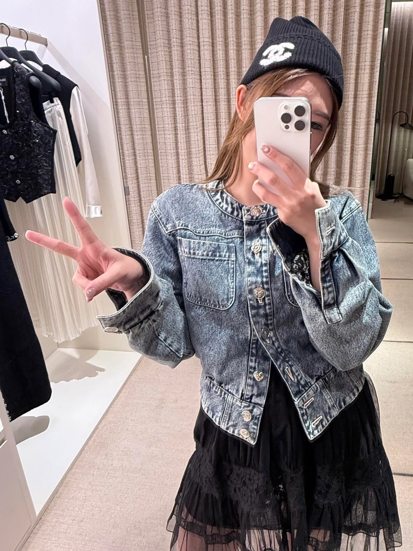 Куртки И Пуховики Женские Chanel 5087067