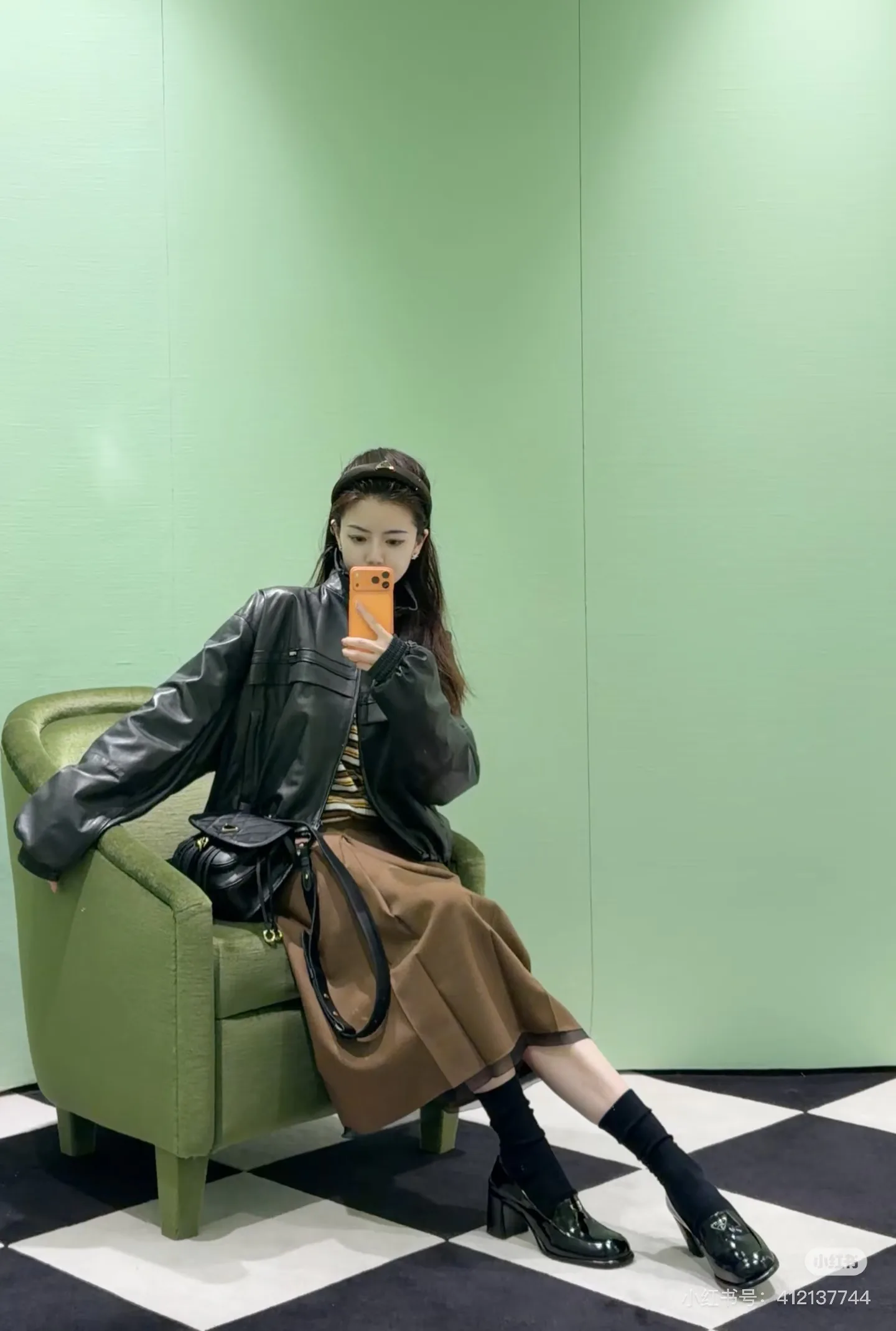 Кожаные Куртки И Дублёнки Женские Prada 18172848