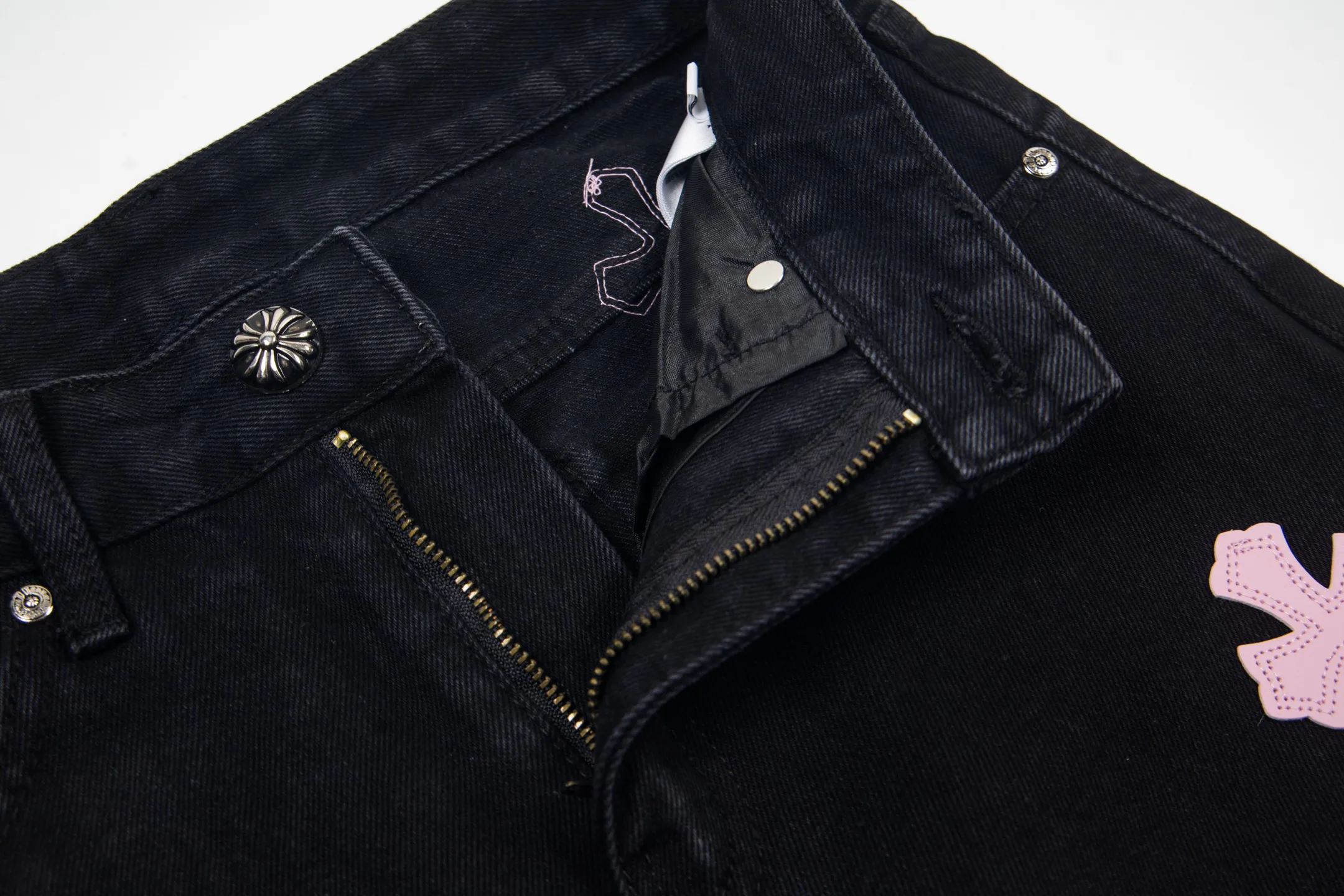 Джинсы Женские Chrome Hearts 11545003