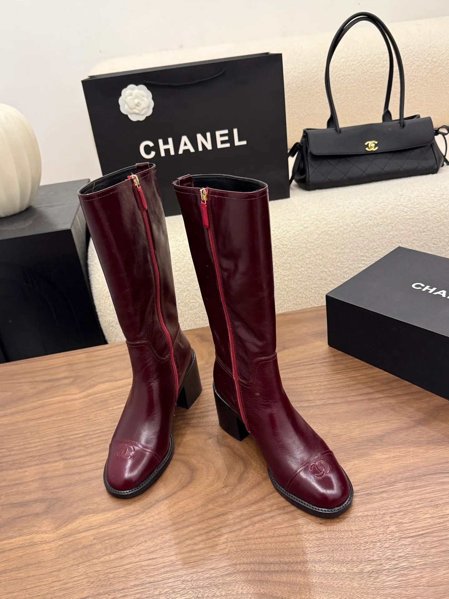 Сапоги Женские Chanel 18223585