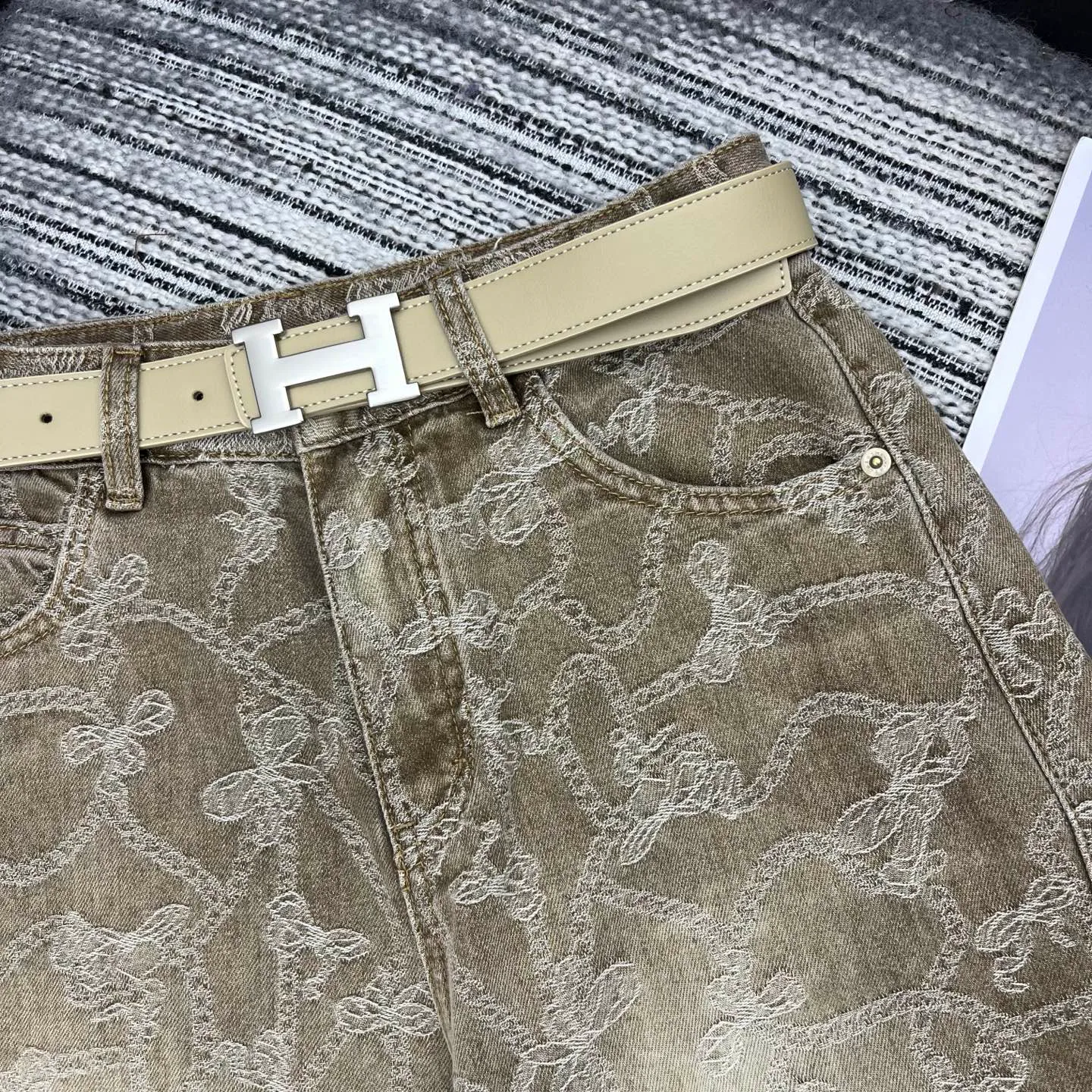 Джинсы Женские Hermes 1278451