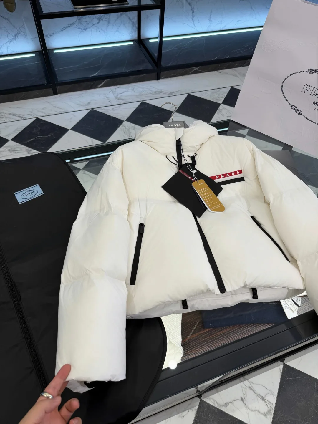 Куртки И Пуховики Женские Prada 19964149