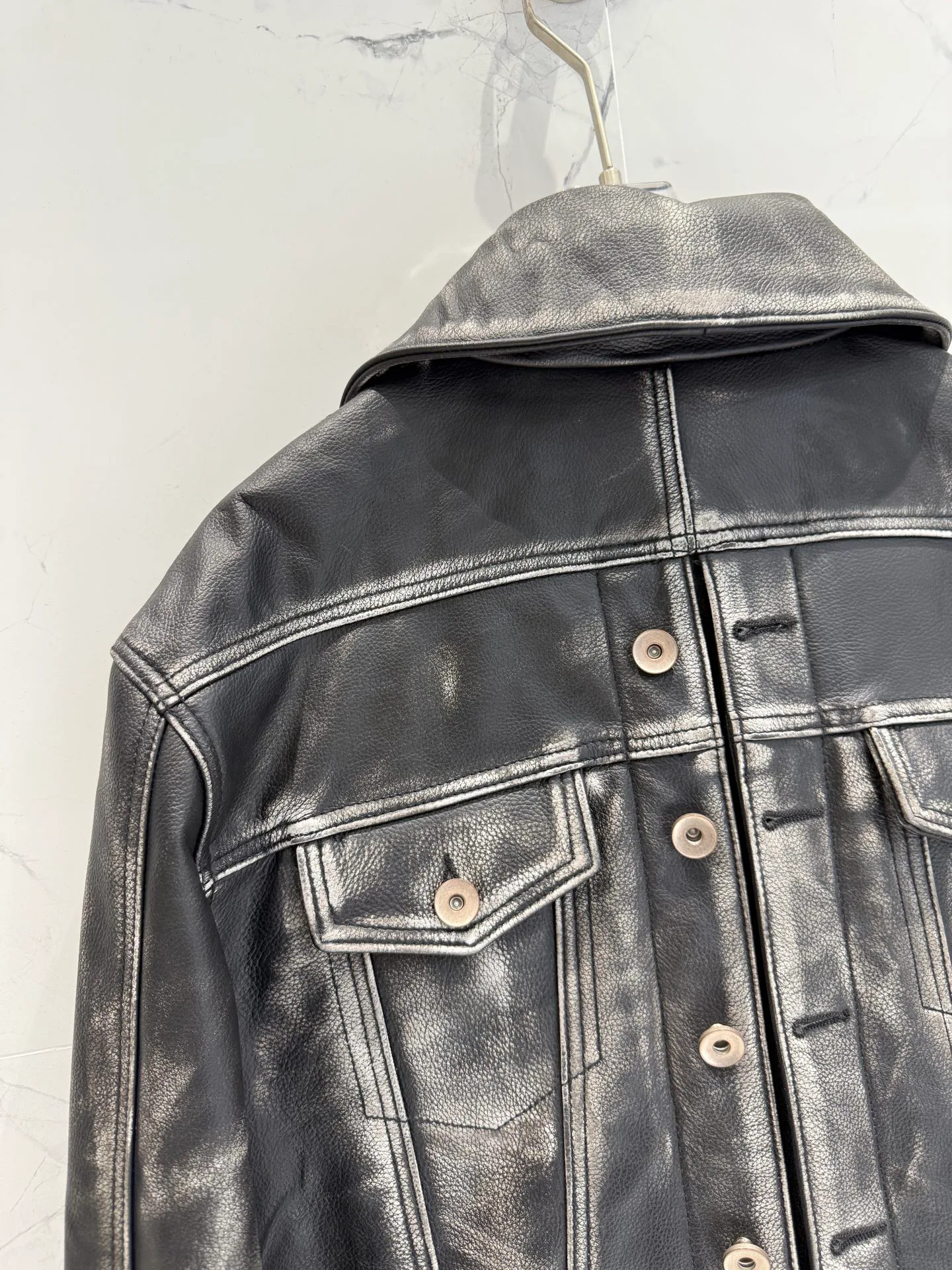 Кожаные Куртки И Дублёнки Женские Balenciaga 10624729