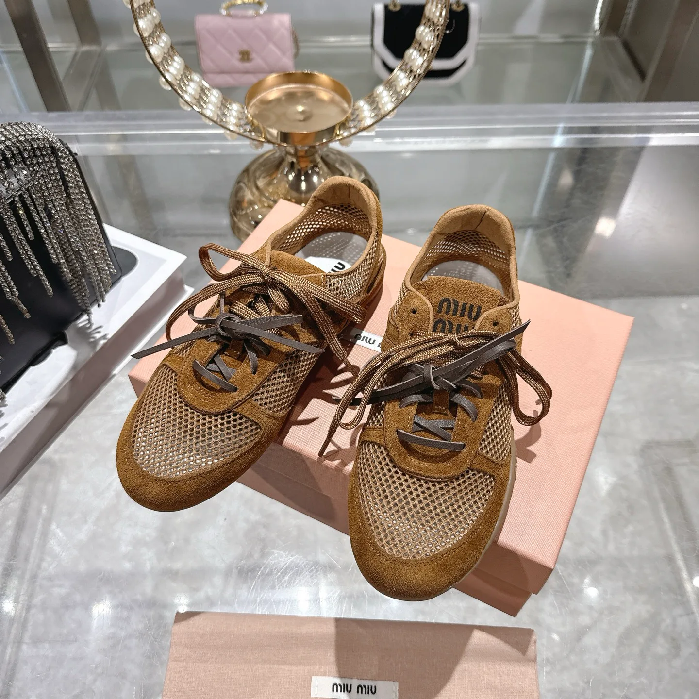 Кроссовки Женские Miu Miu 4549618