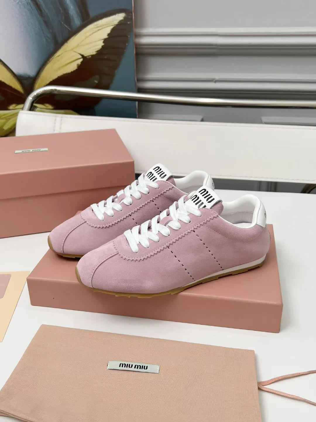 Кроссовки Женские Miu Miu 85705