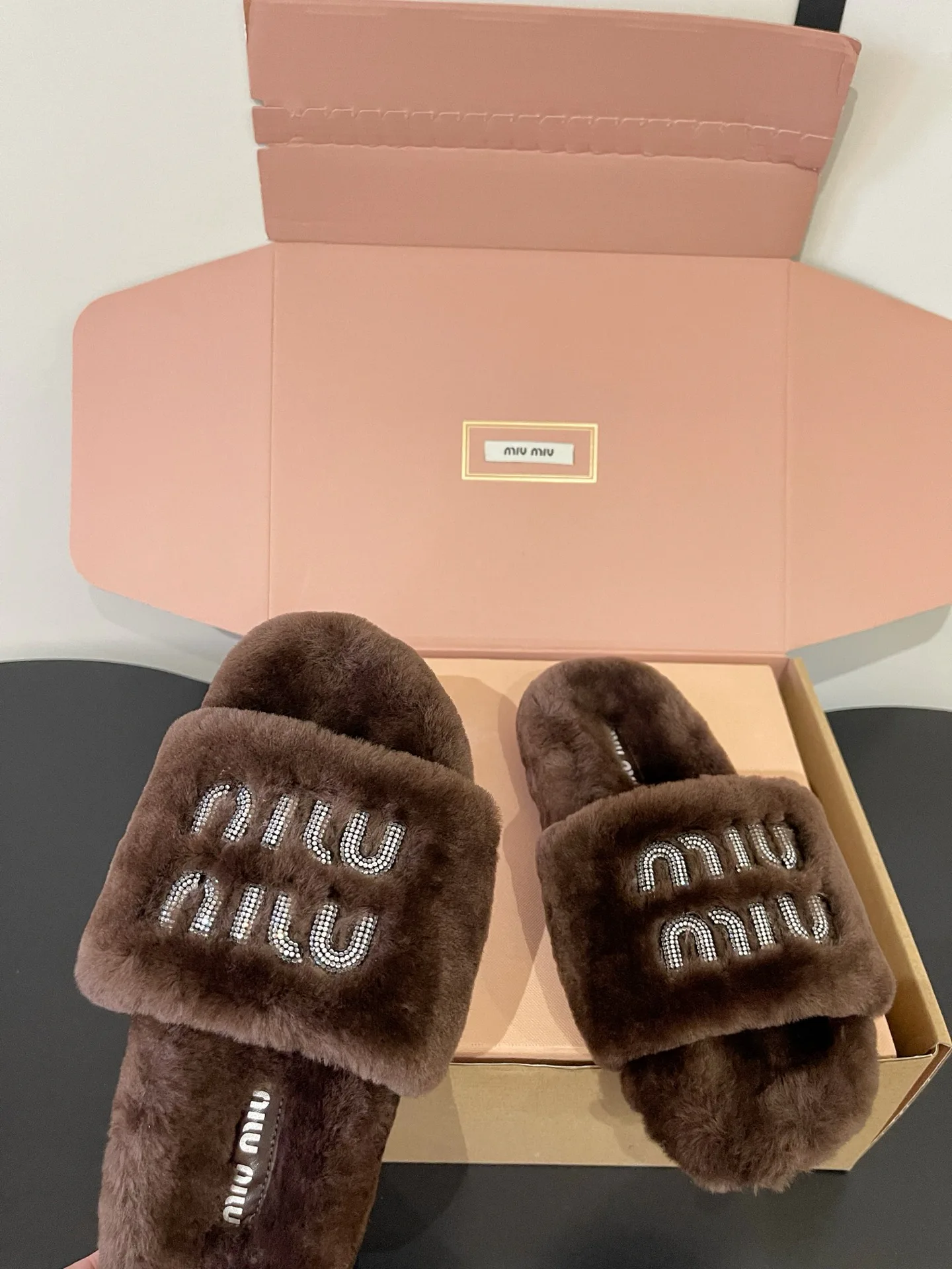 Тапочки Женские Miu Miu 18989486