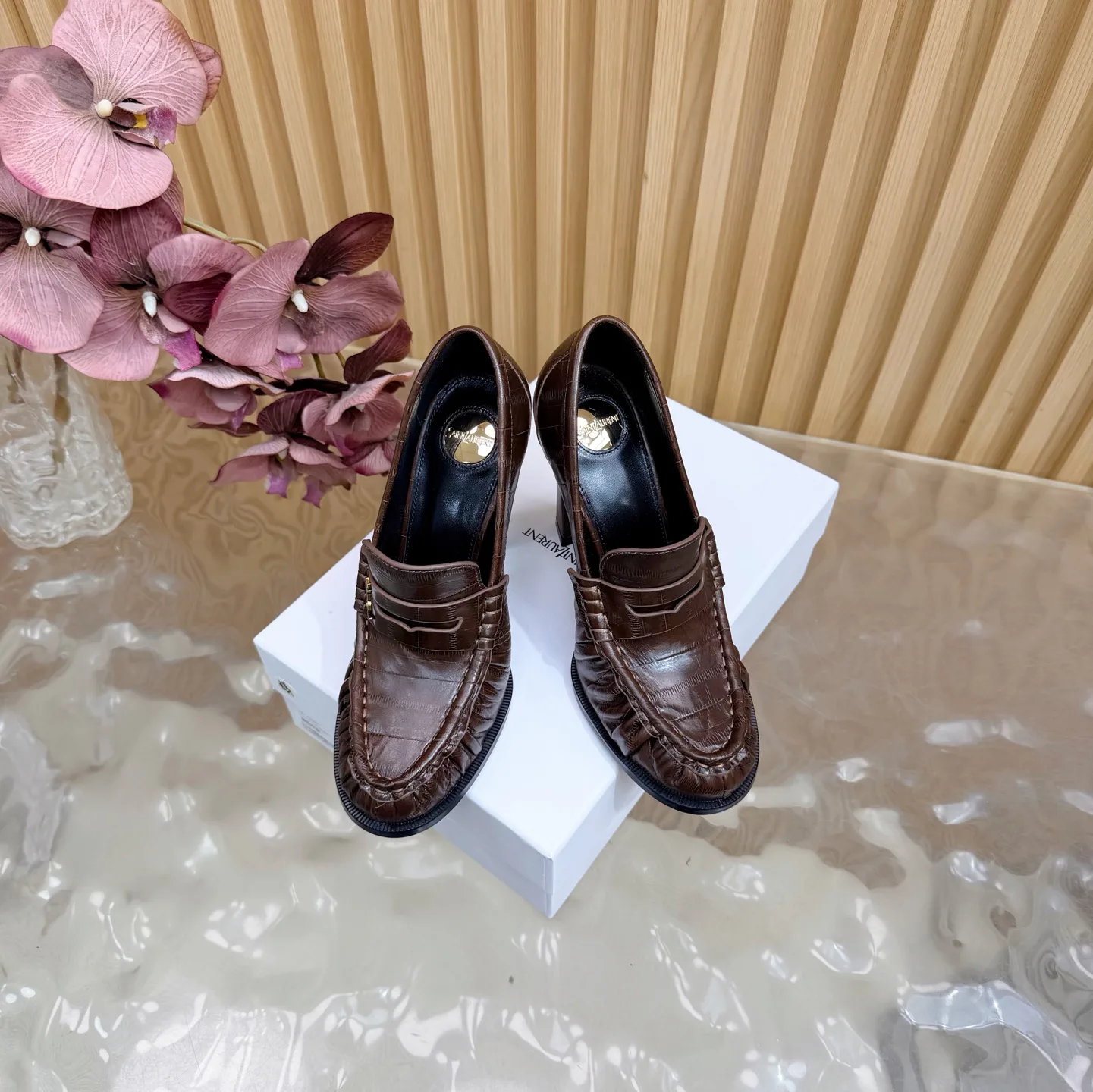 Туфли Женские Saint Laurent 912272