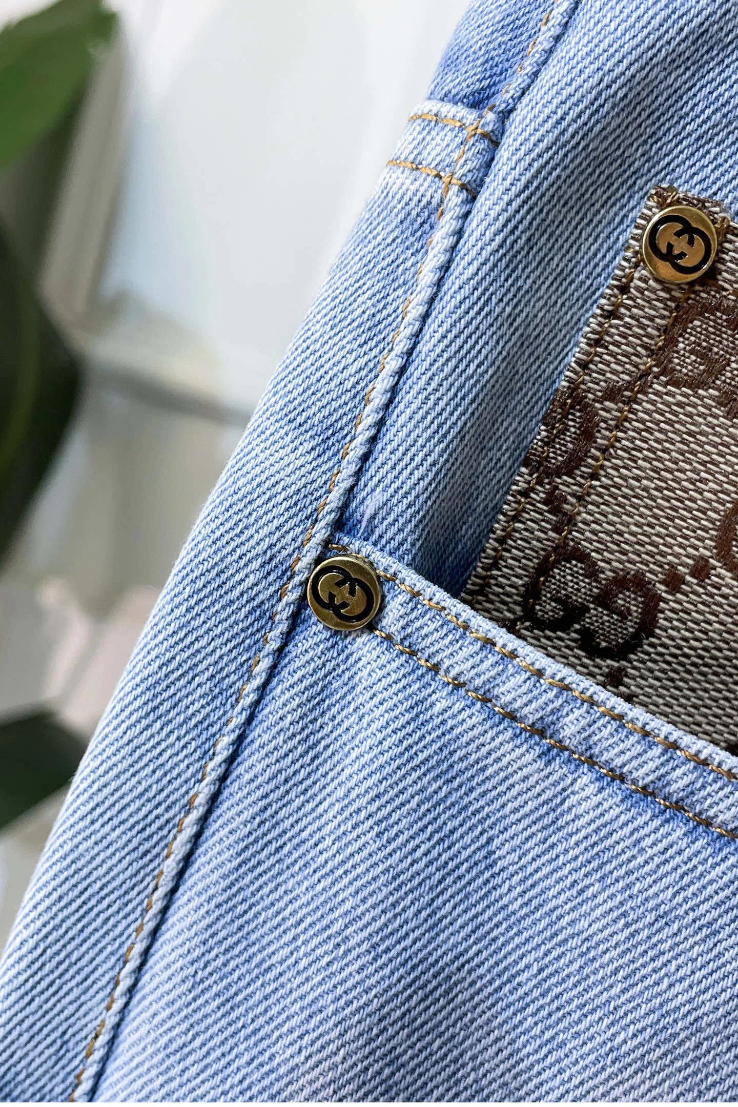 Джинсы Мужские Gucci 13538104