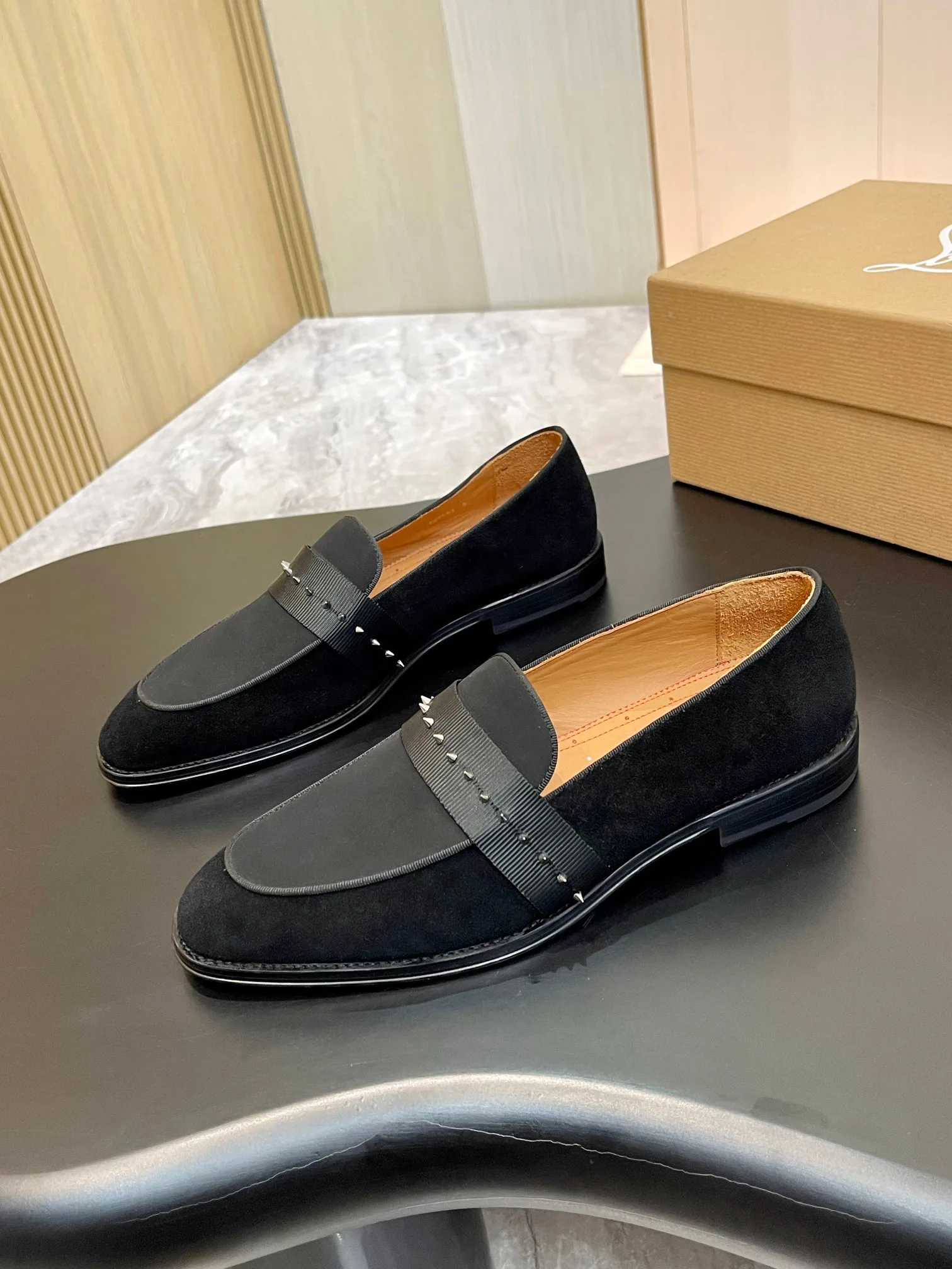 Лоферы И Туфли Мужские Christian Louboutin 18117259