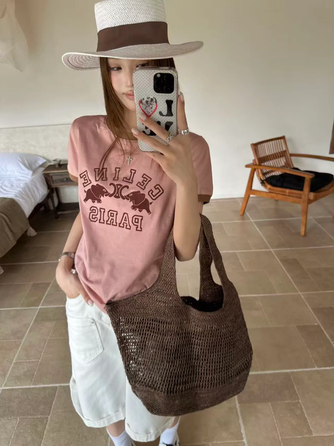 Футболки Женские Celine 11206362