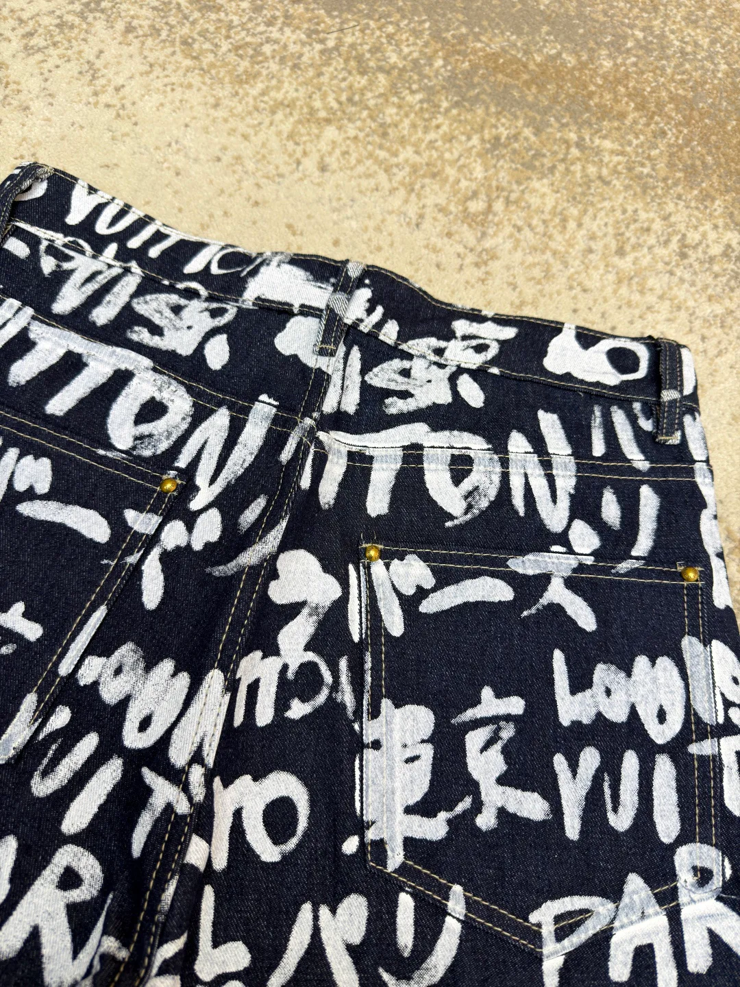 Джинсы Мужские Louis Vuitton 1566566