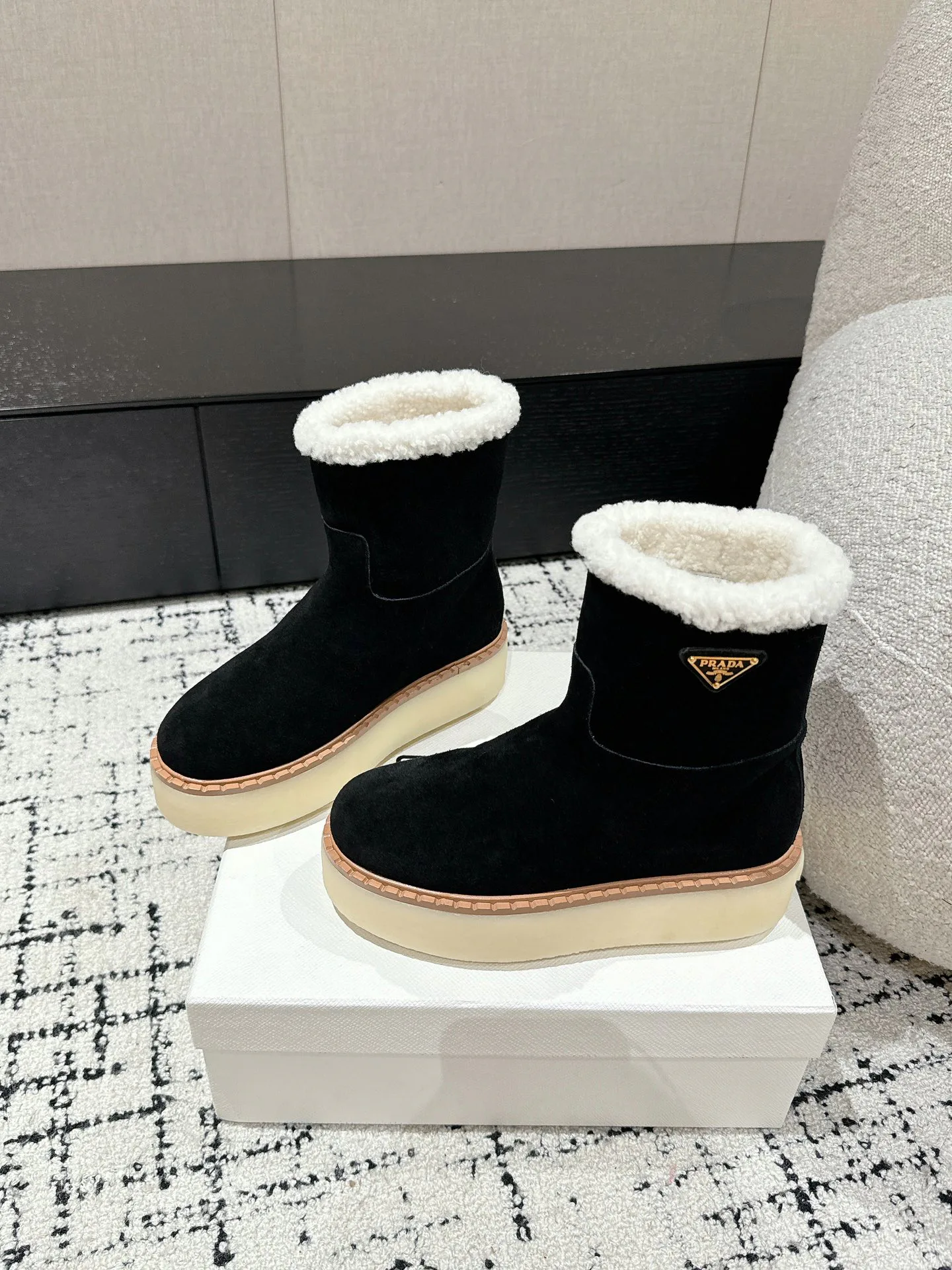 Угги Женские Prada 442438