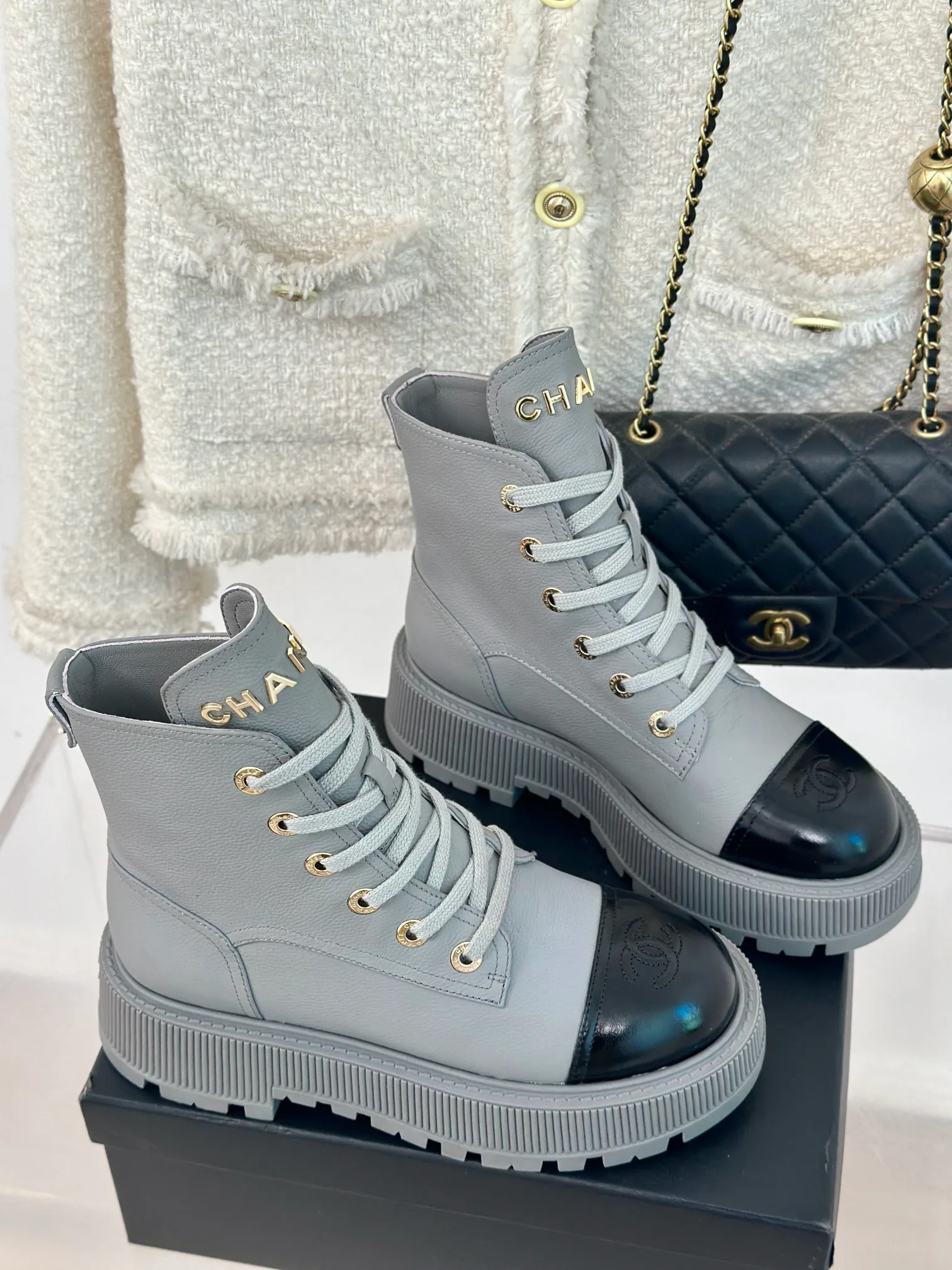 Ботинки Женские Chanel 18154359