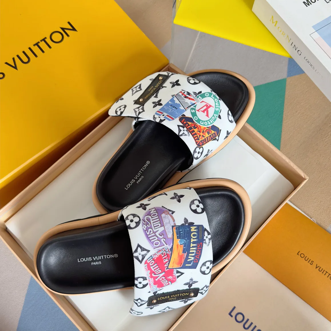 Шлепанцы Женские Louis Vuitton 14870