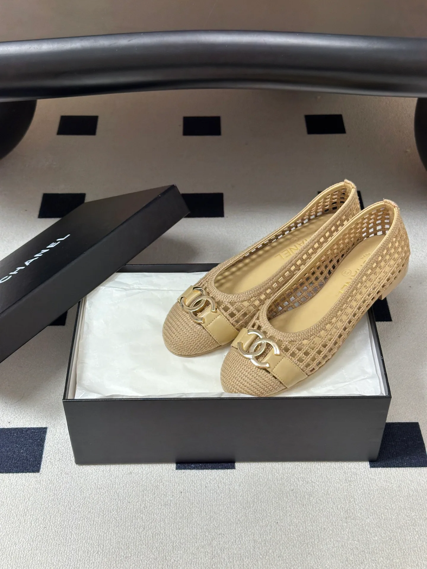 Балетки Женские Chanel 17403438
