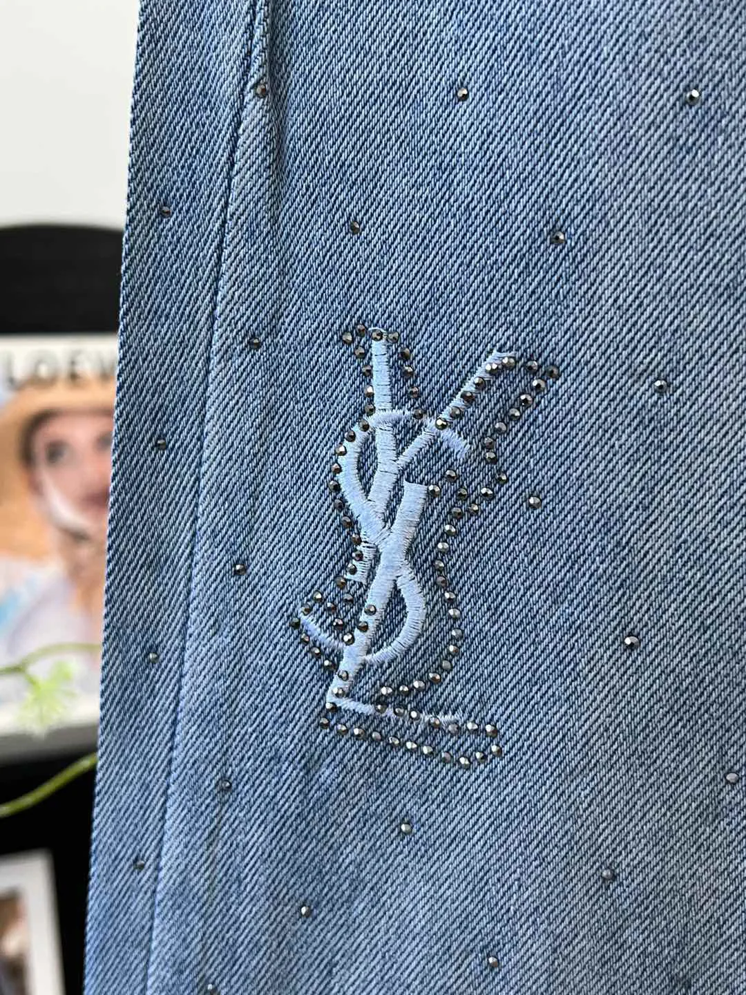 Джинсы Женские Saint Laurent 11698023