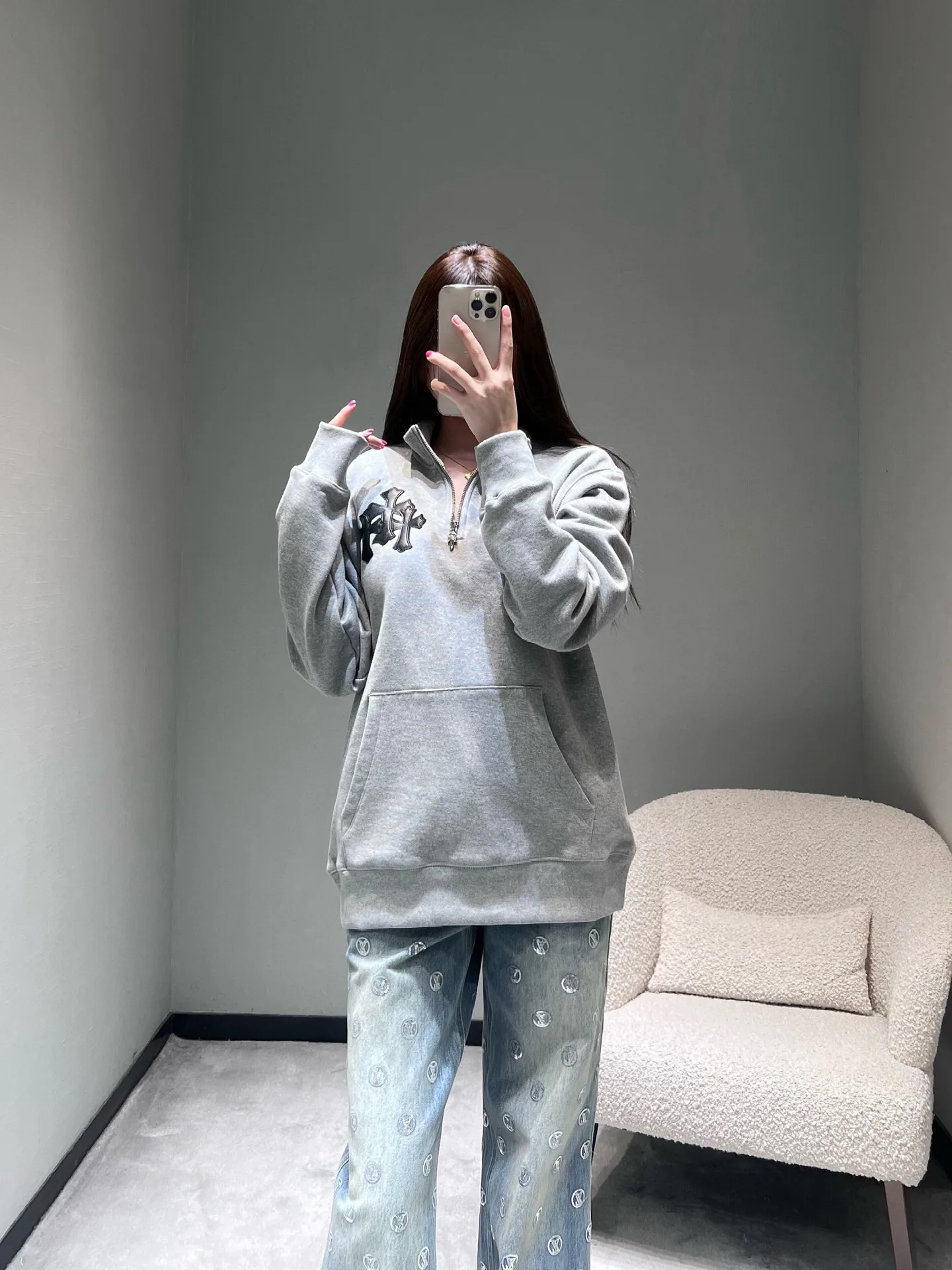 Свитшоты И Худи Женские Chrome Hearts 387727