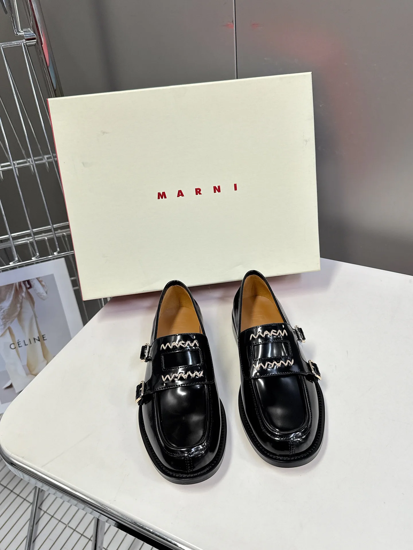 Лоферы Женские Marni 9854