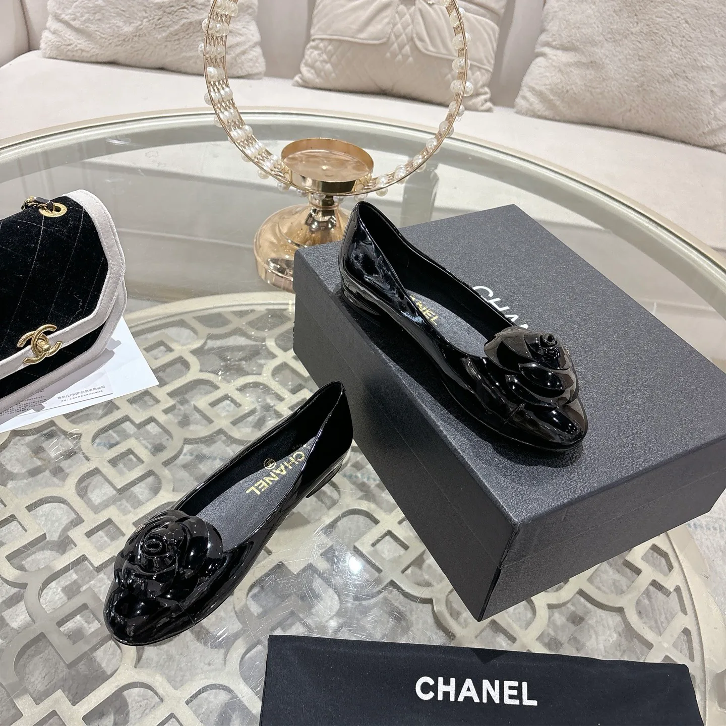 Балетки Женские Chanel 1893811