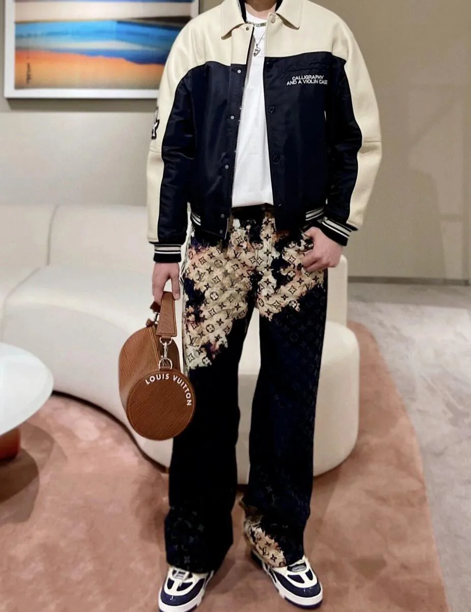 Джинсы Мужские Louis Vuitton 452522