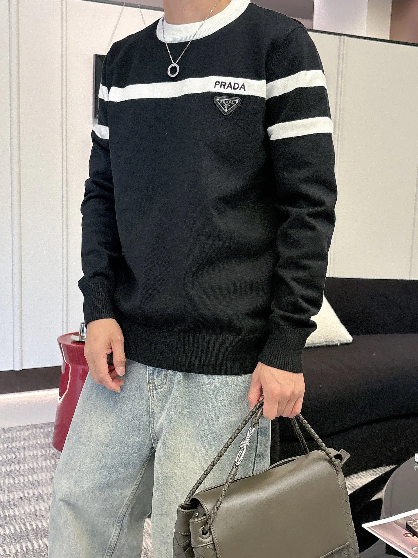 Джемперы И Свитеры Мужские Prada 819094