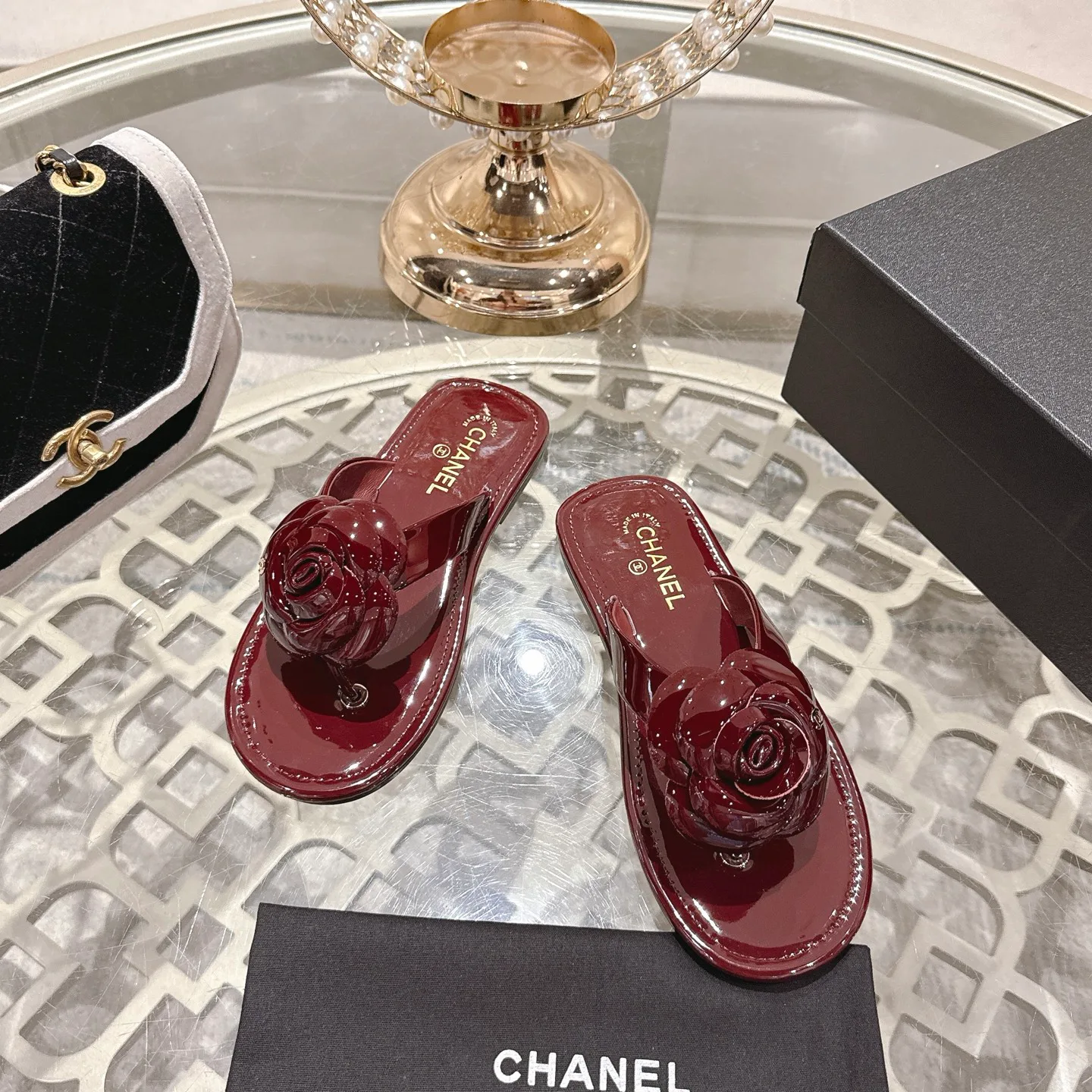 Шлепанцы Женские Chanel 918277