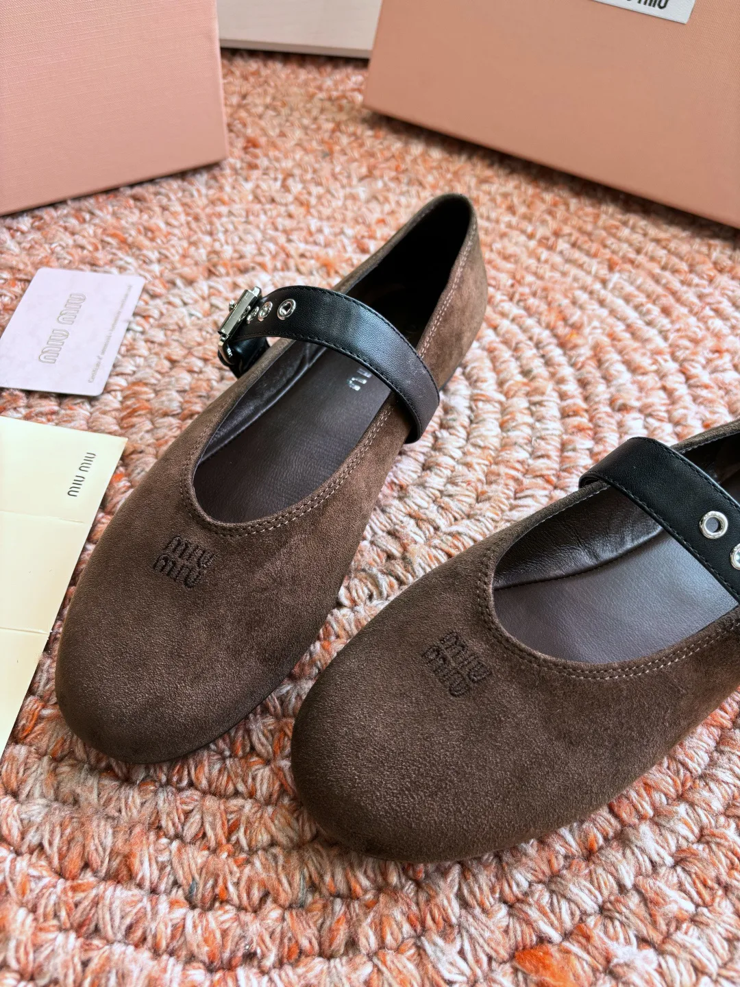 Балетки Женские Miu Miu 11599326