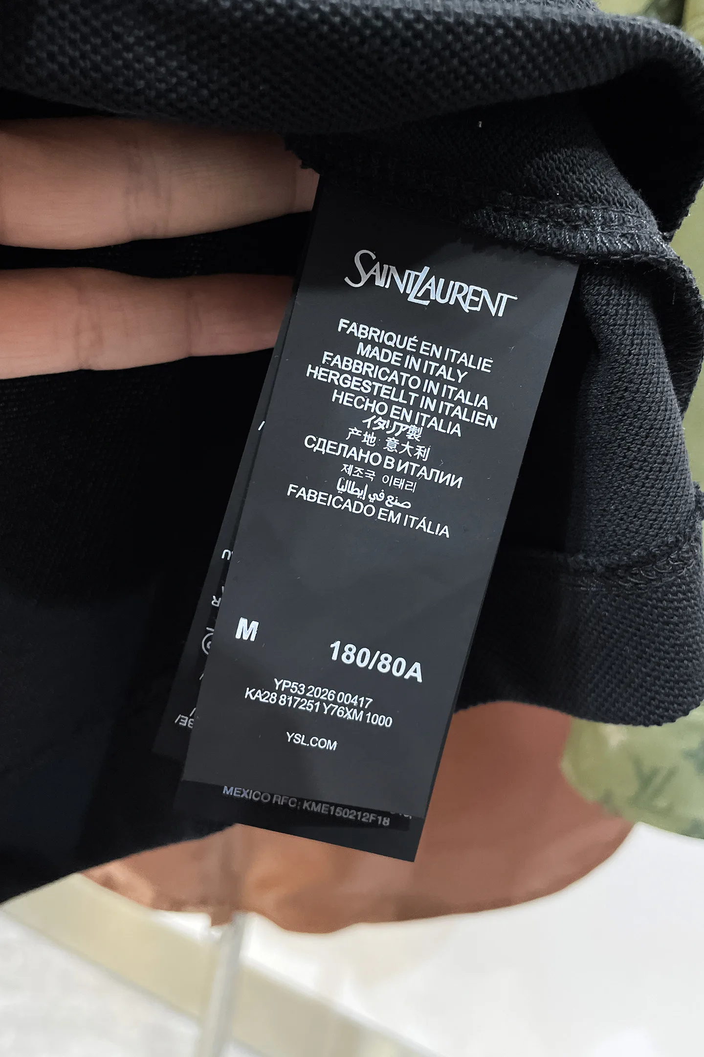 Рубашки Мужские Saint Laurent 9163210