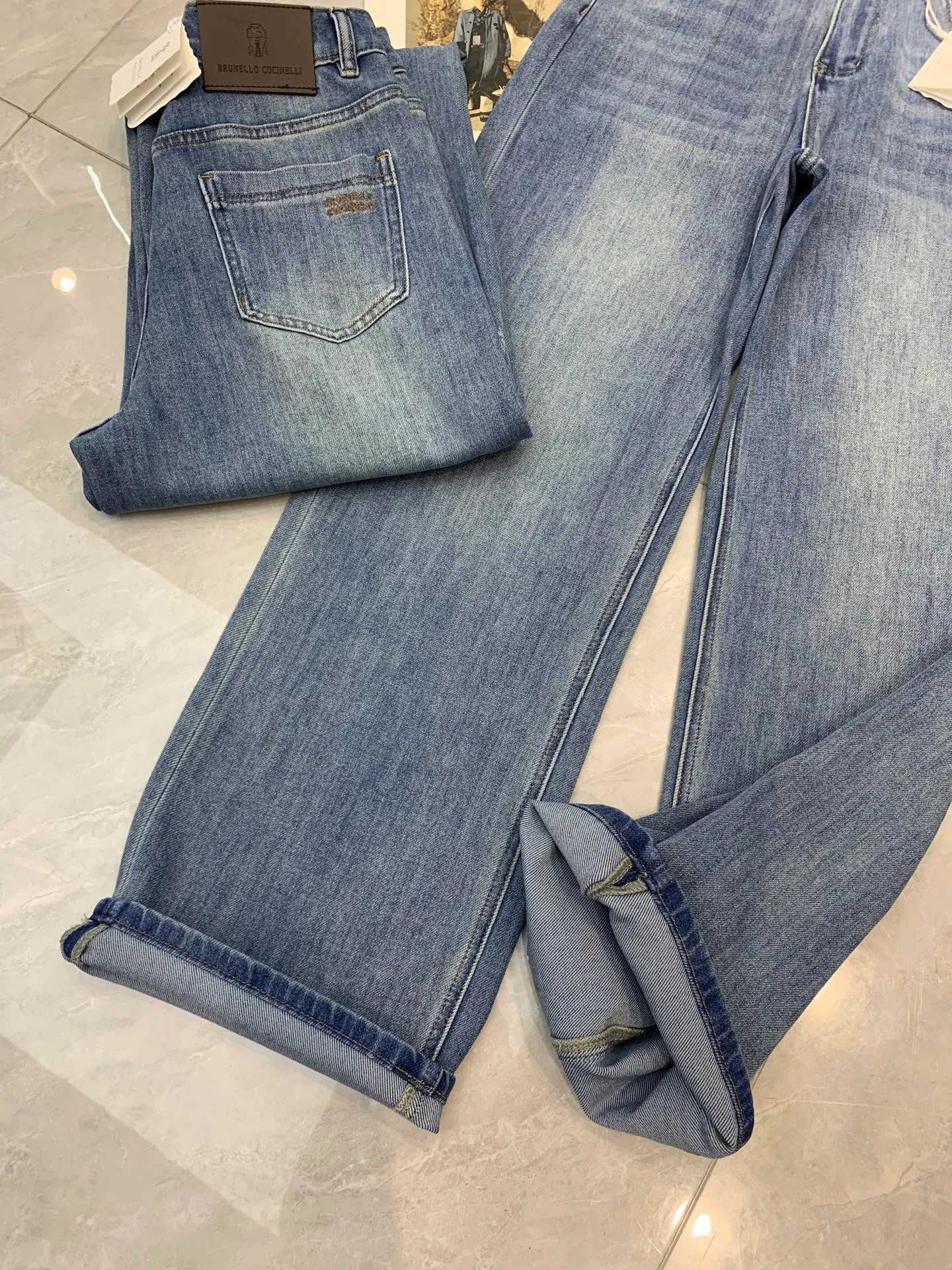 Джинсы Женские Brunello Cucinelli 9637690