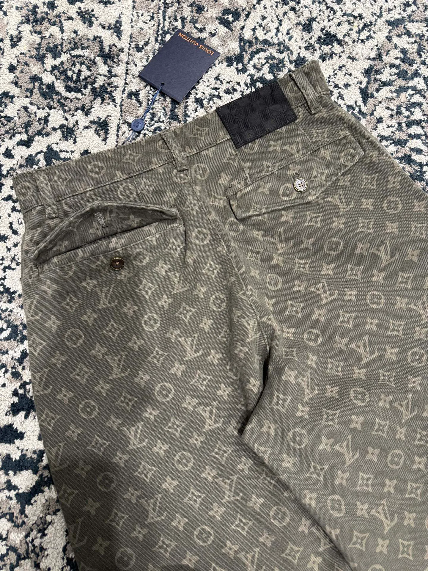 Джинсы Мужские Louis Vuitton 1858638