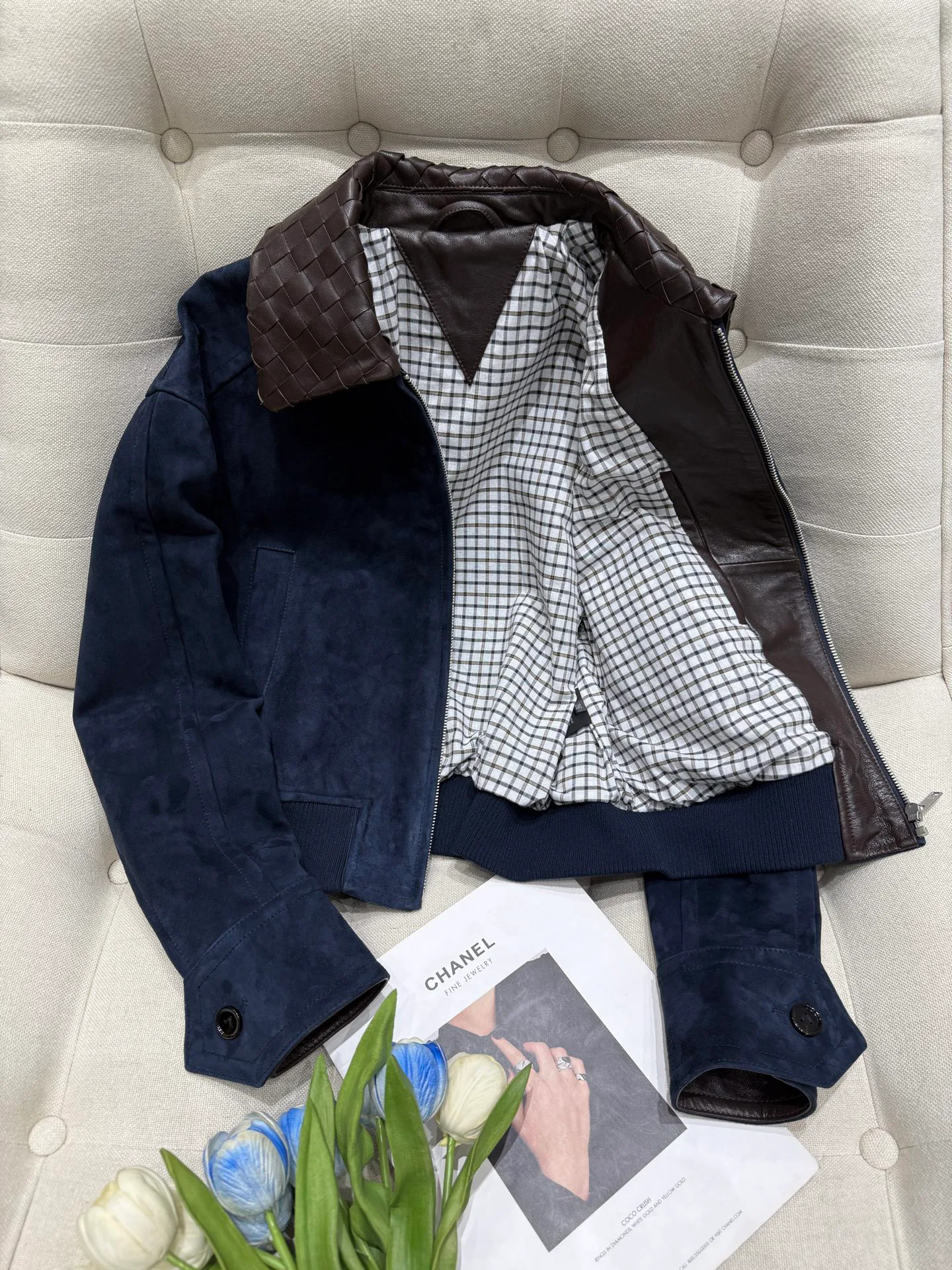 Кожаные Куртки И Дублёнки Женские Bottega Veneta 11598139