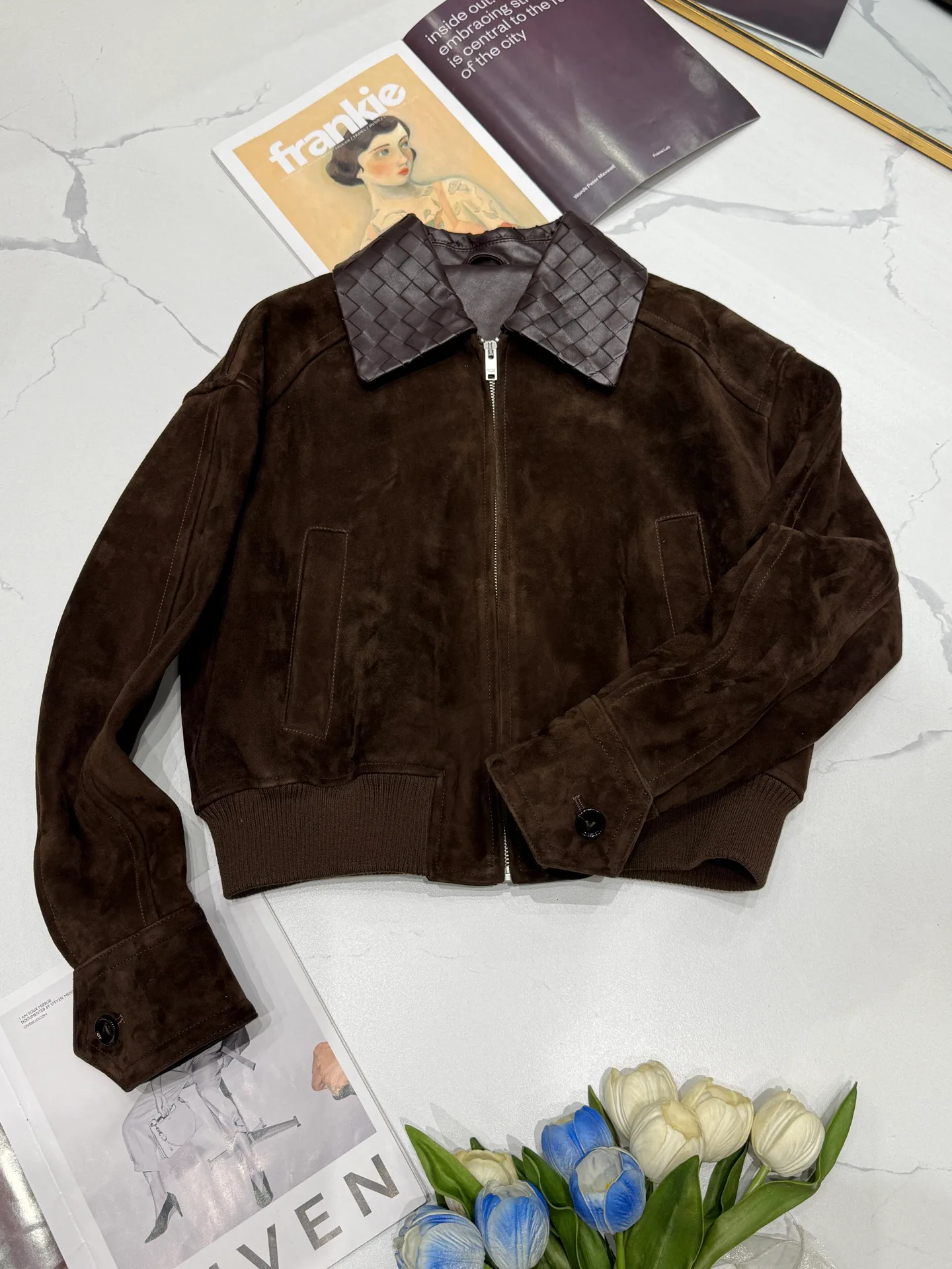 Кожаные Куртки И Дублёнки Женские Bottega Veneta 11598141