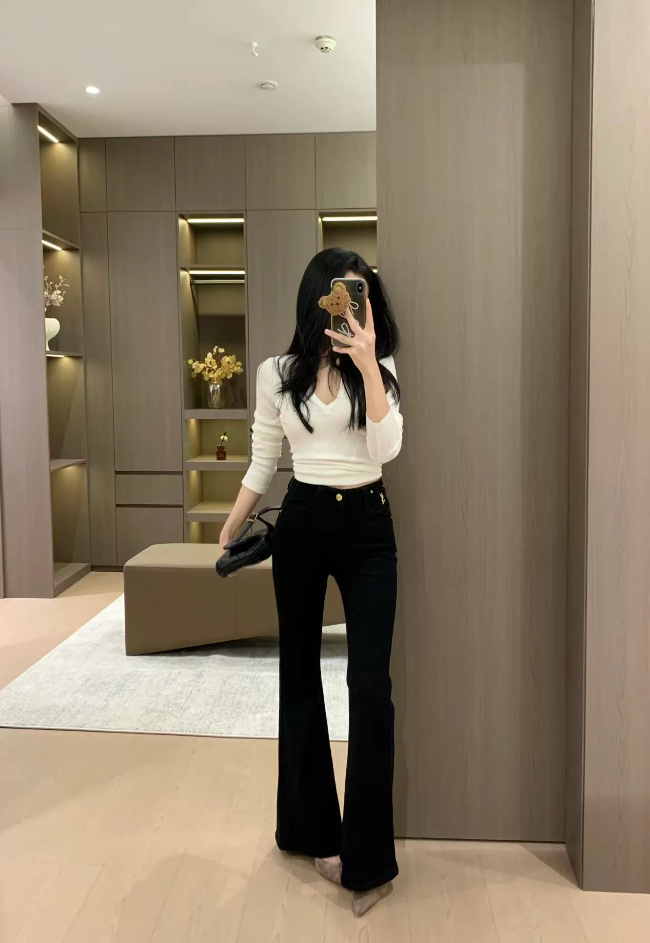 Джинсы Женские Saint Laurent 19588884
