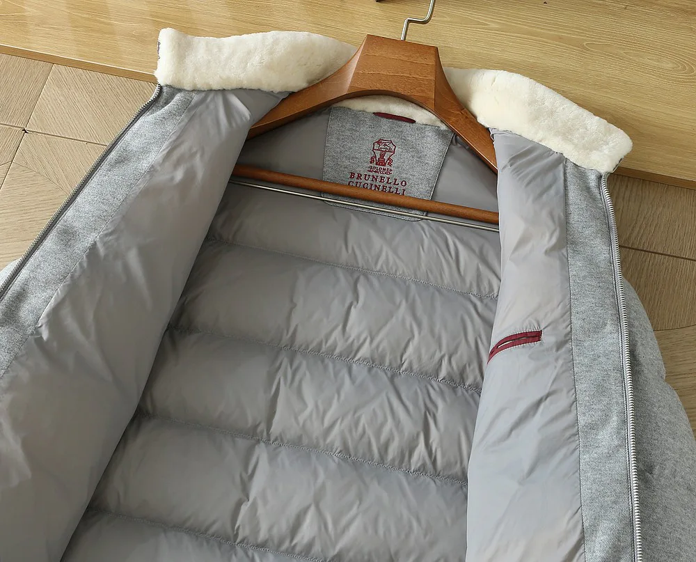 Куртки И Пуховики Мужские Brunello Cucinelli 18218428
