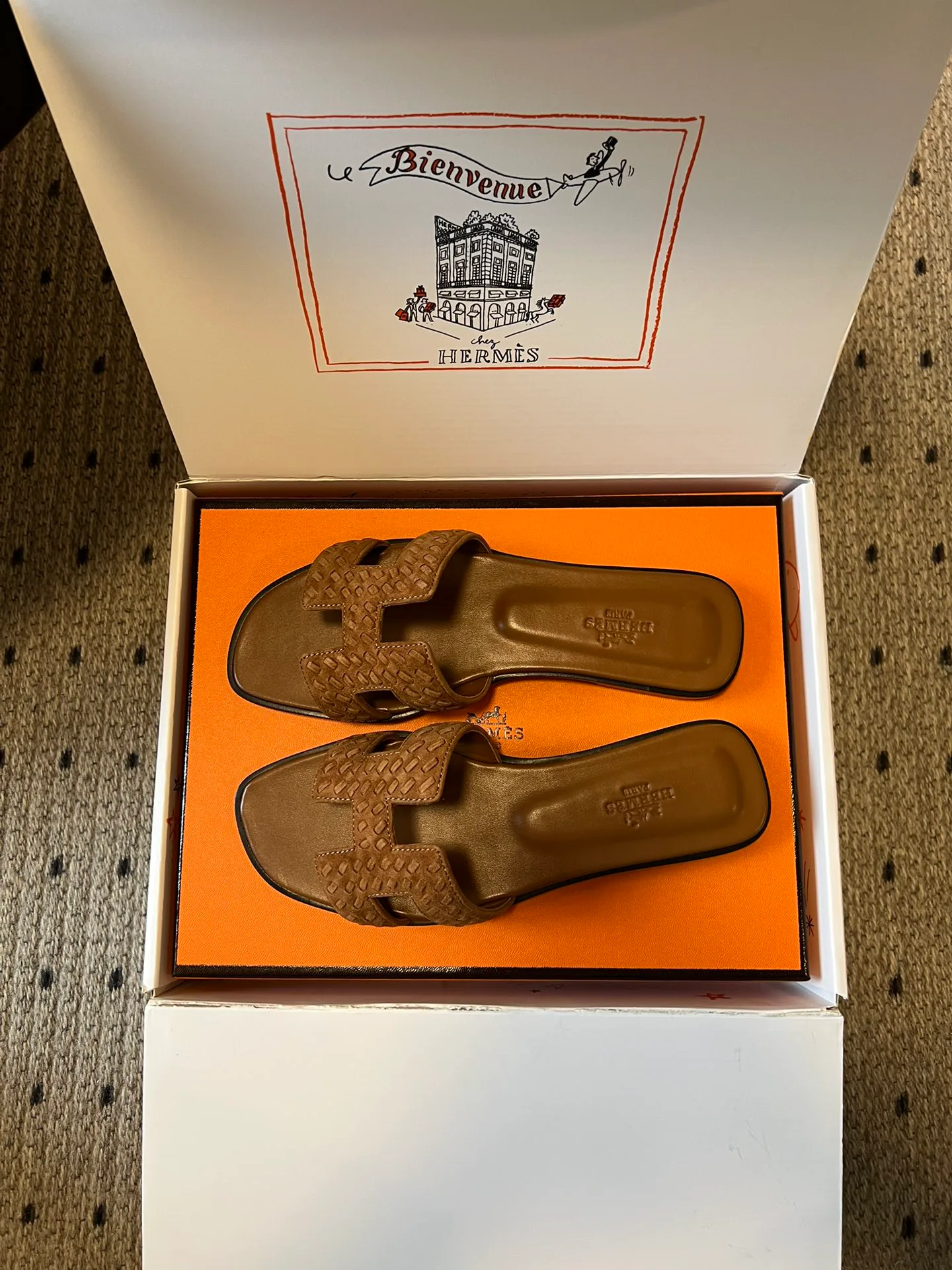 Шлепанцы Женские Hermes 11129422