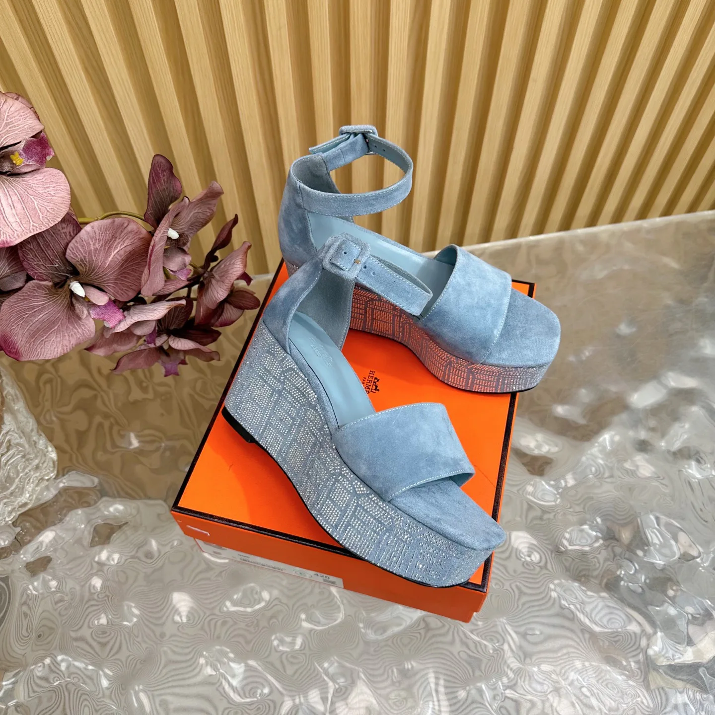 Босоножки Женские Hermes 9811