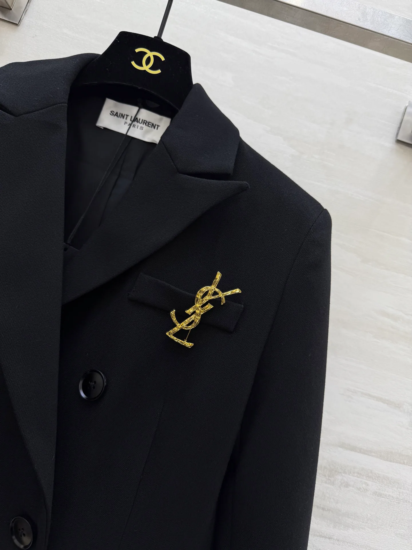 Пальто И Тренчи Мужские Saint Laurent 1565179