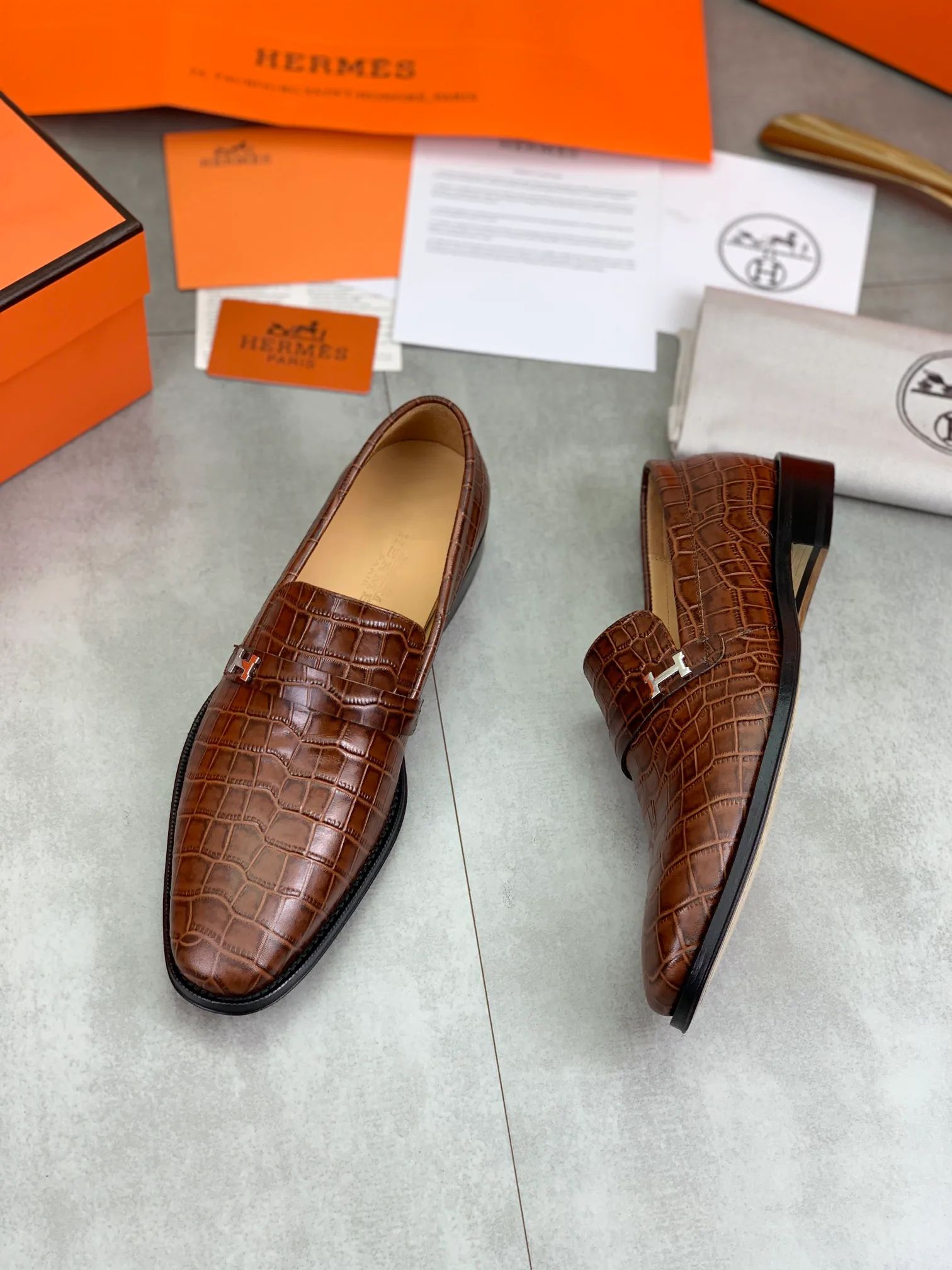 Лоферы И Туфли Мужские Hermes 17745667