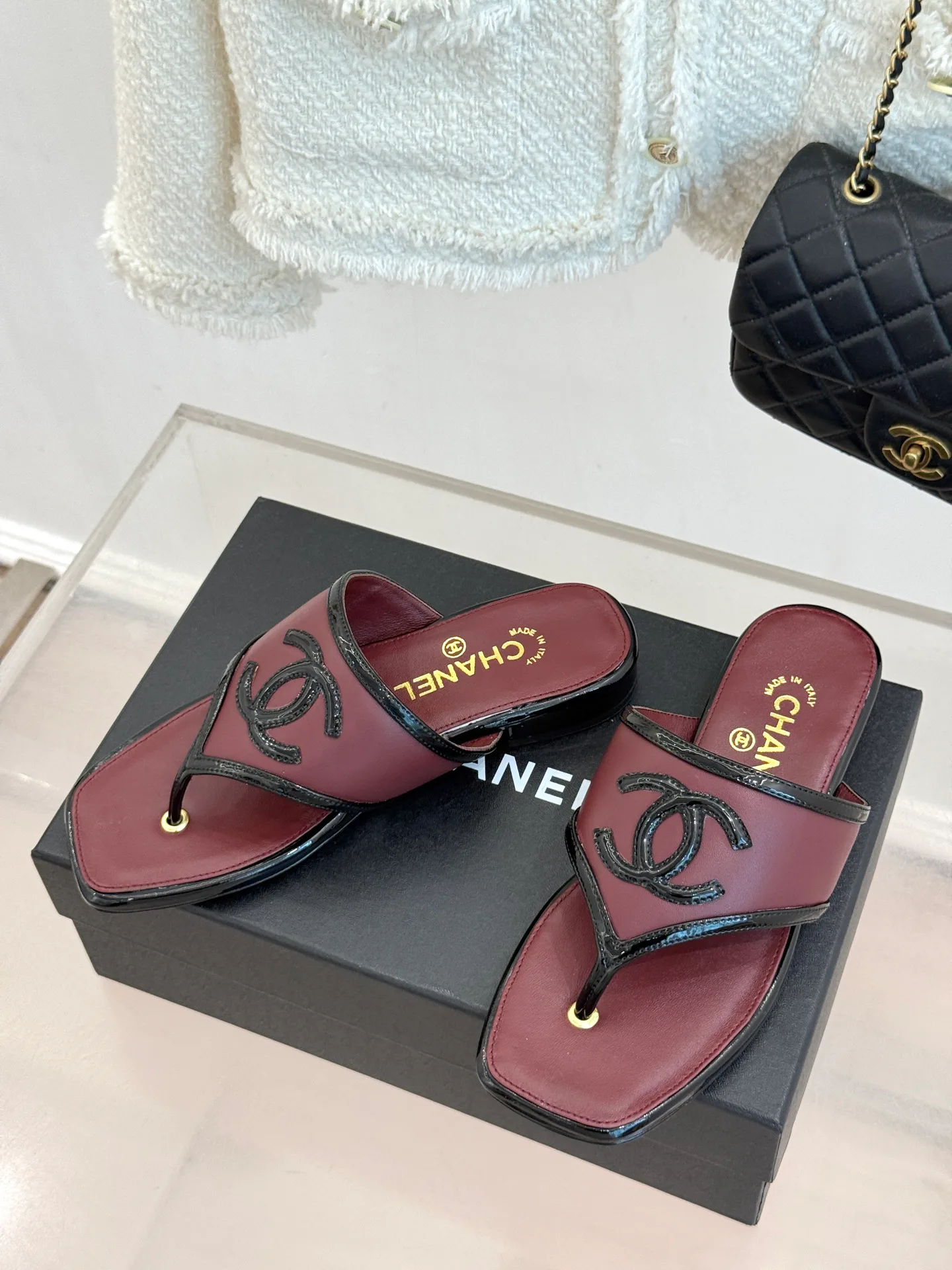 Шлепанцы Женские Chanel 17425288