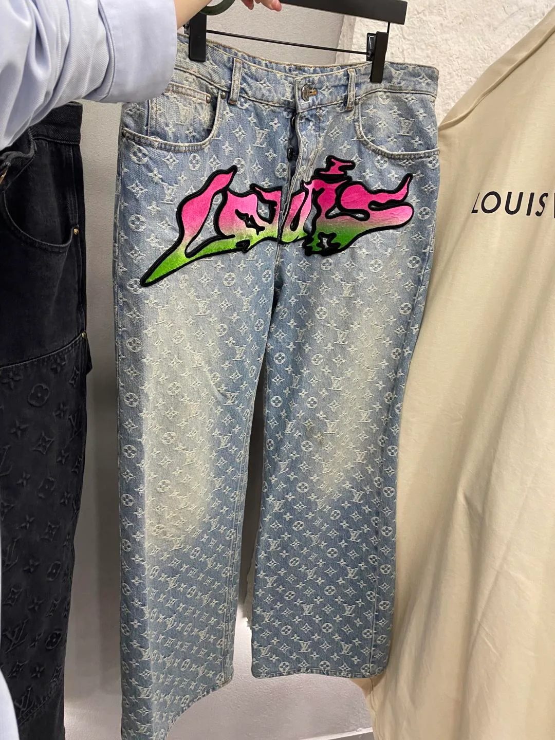 Джинсы Мужские Louis Vuitton 8973457