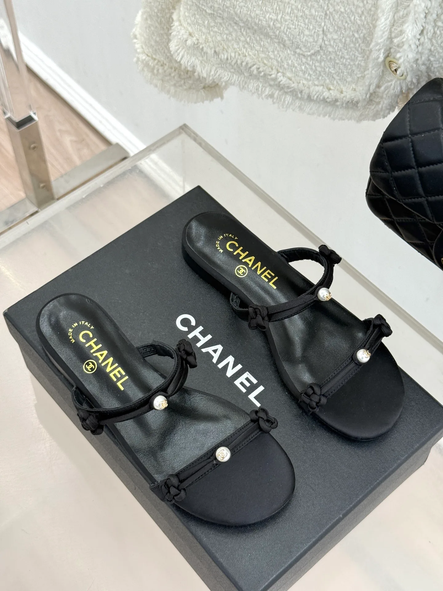 Босоножки Женские Chanel 11414455