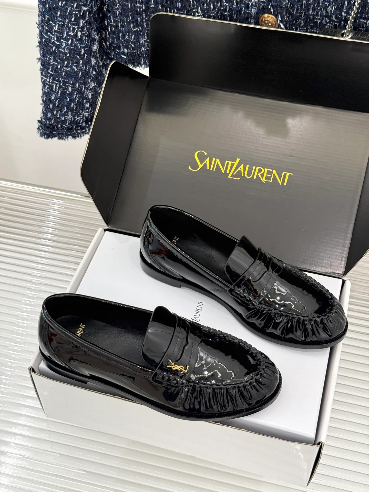 Лоферы И Мокасины Женские Saint Laurent 17514980