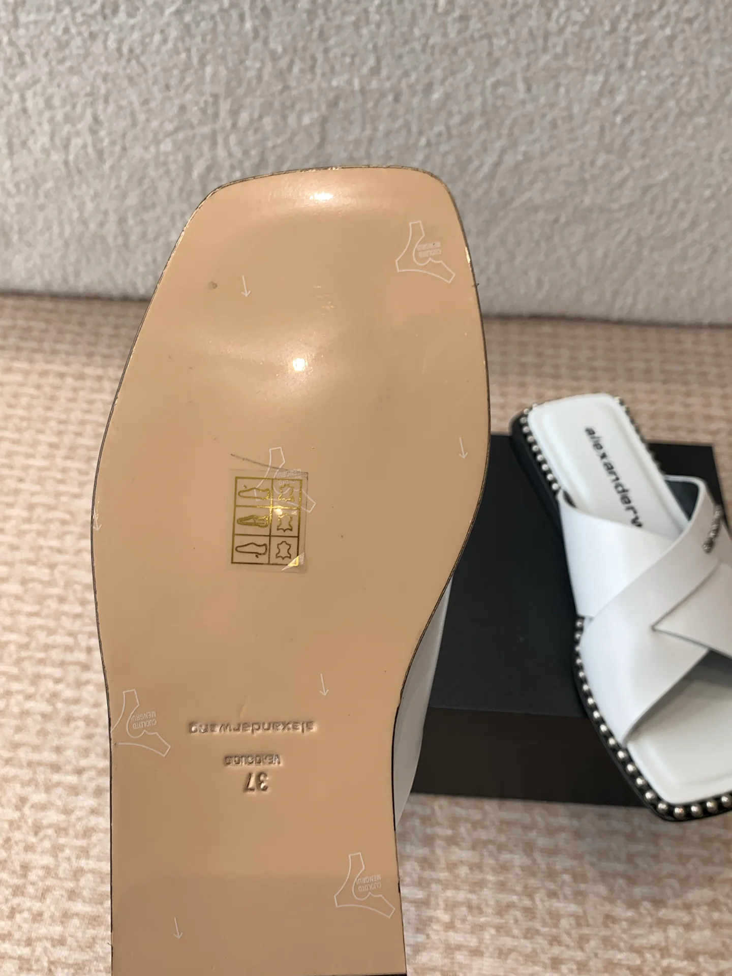 Шлепанцы Женские Alexander Wang 13752