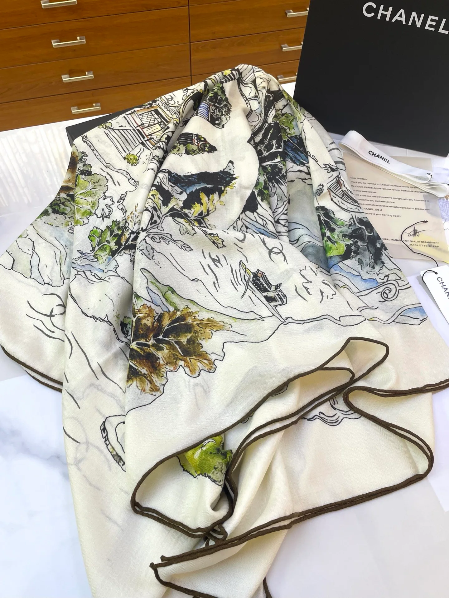 Шарфы Chanel 104715